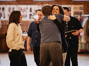 Jess Plews & Jo Smedley (JJ WIGS) Photo Mark Senior