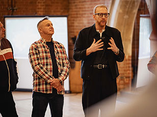 Writer Peter Quilter, Director Stephen Mears, Producer Thomas Hopkins Photo Mark Senior