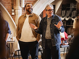 Bailey Patrick and John Middleton Photo Mark Senior