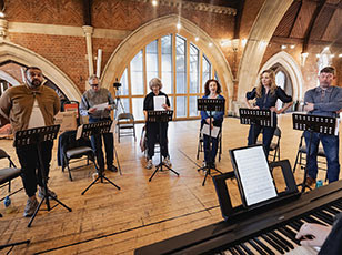 Cast music call  Photo Mark Senior