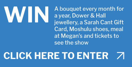 Win a bouquet every month for a year, click here to enter